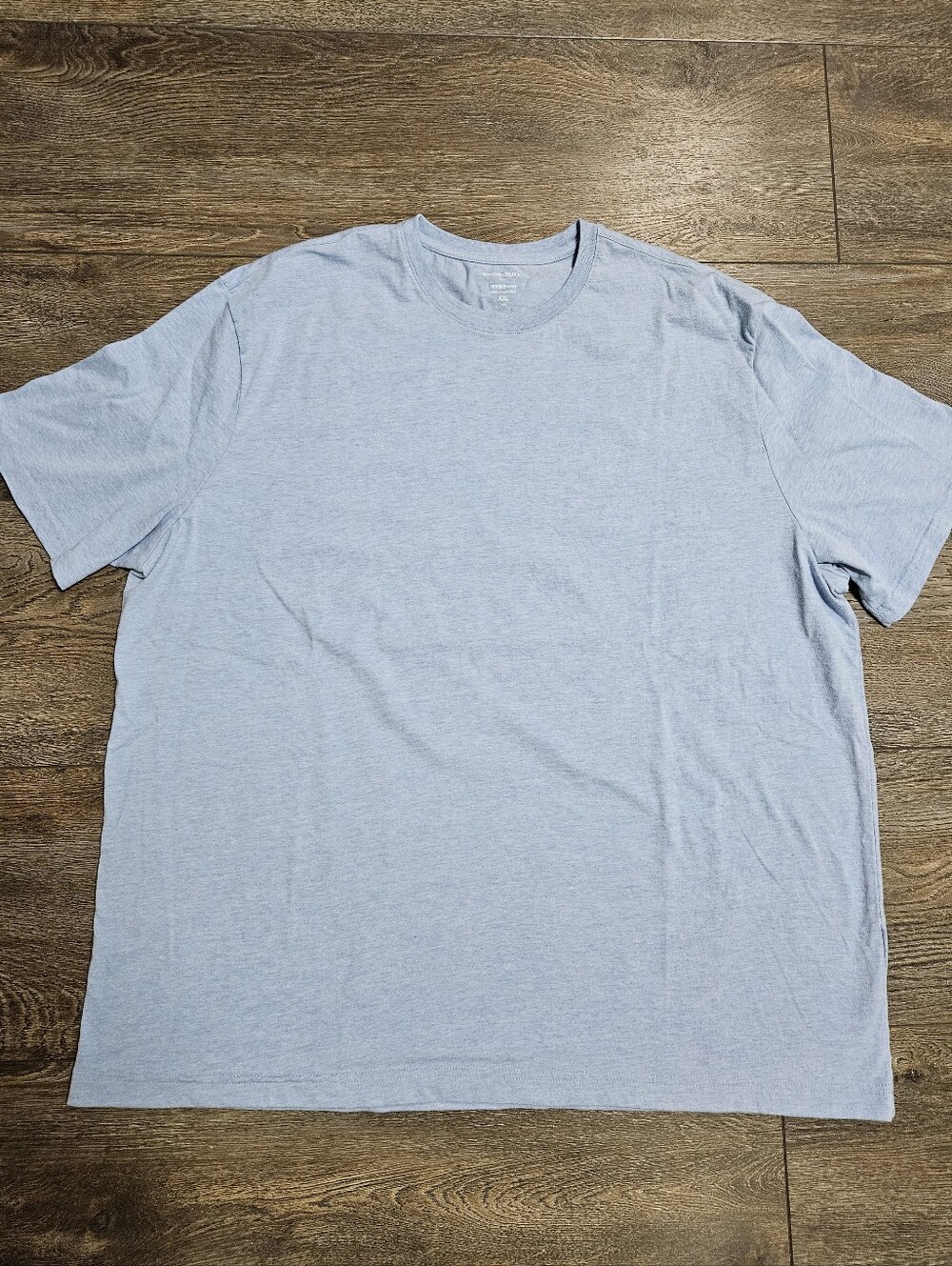 Banana Republic Premium Wash XXL Tall Light Blue Crewneck Short Sleeve Tee